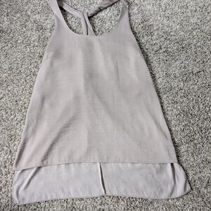 BCBGMaxAzria Light Beige Tank Top